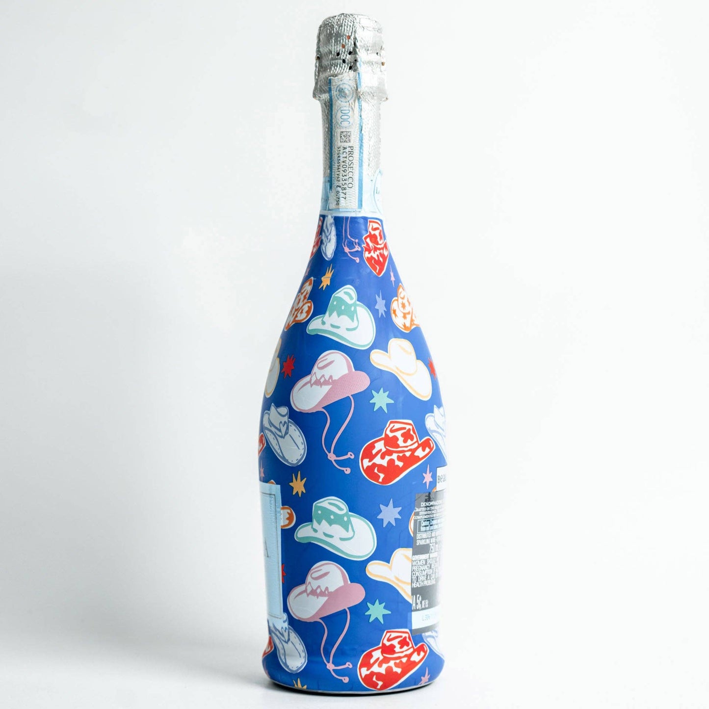 Beau Bottles Colorful Western Hats- Prosecco Collection