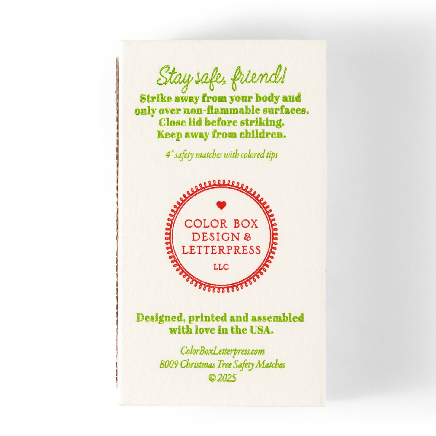 Christmas Tree | Fun & Fancy Safety Matches