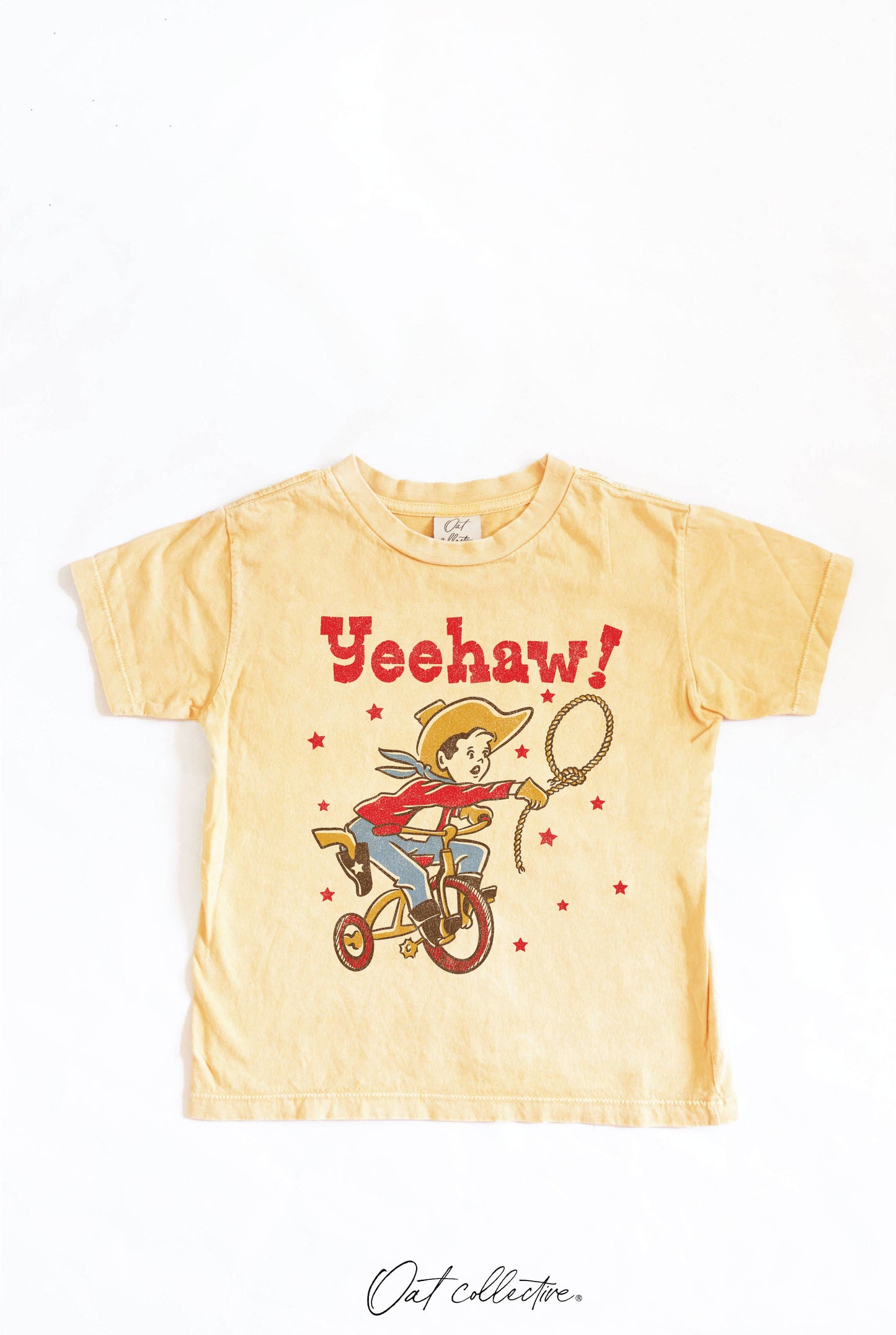 YEEHAW! Toddler Washed Graphic Top