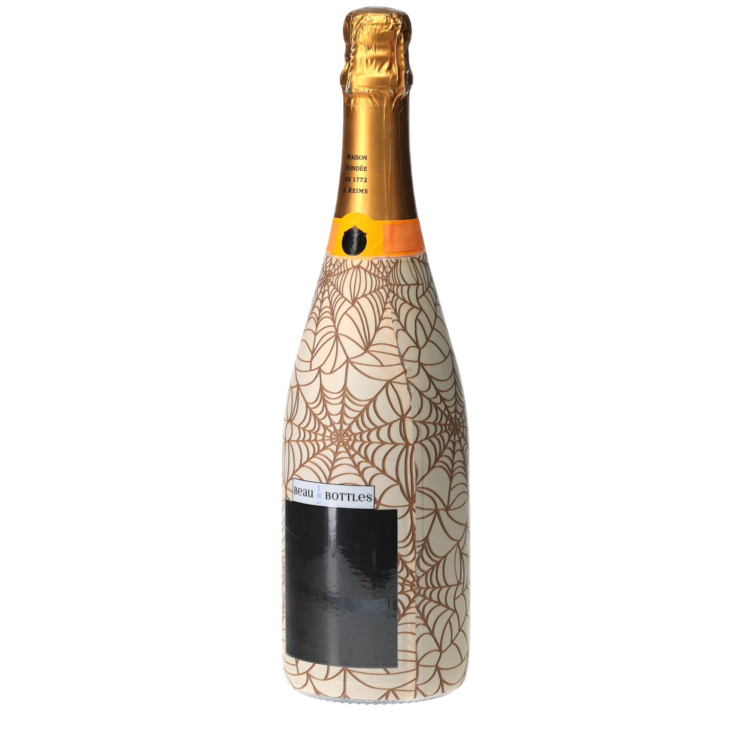Autumn Web Champagne Bottle Wrap