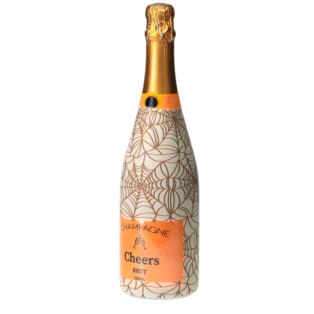 Autumn Web Champagne Bottle Wrap