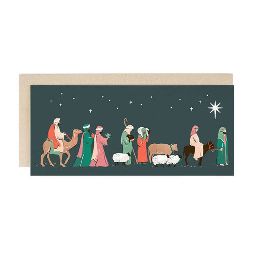 Bethlehem Parade Holiday Card: Single card