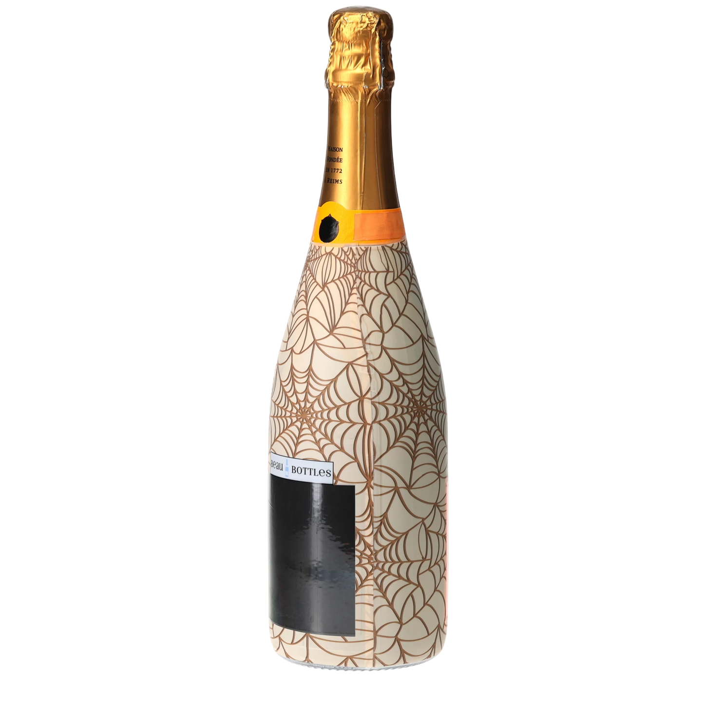 Autumn Web Champagne Bottle Wrap