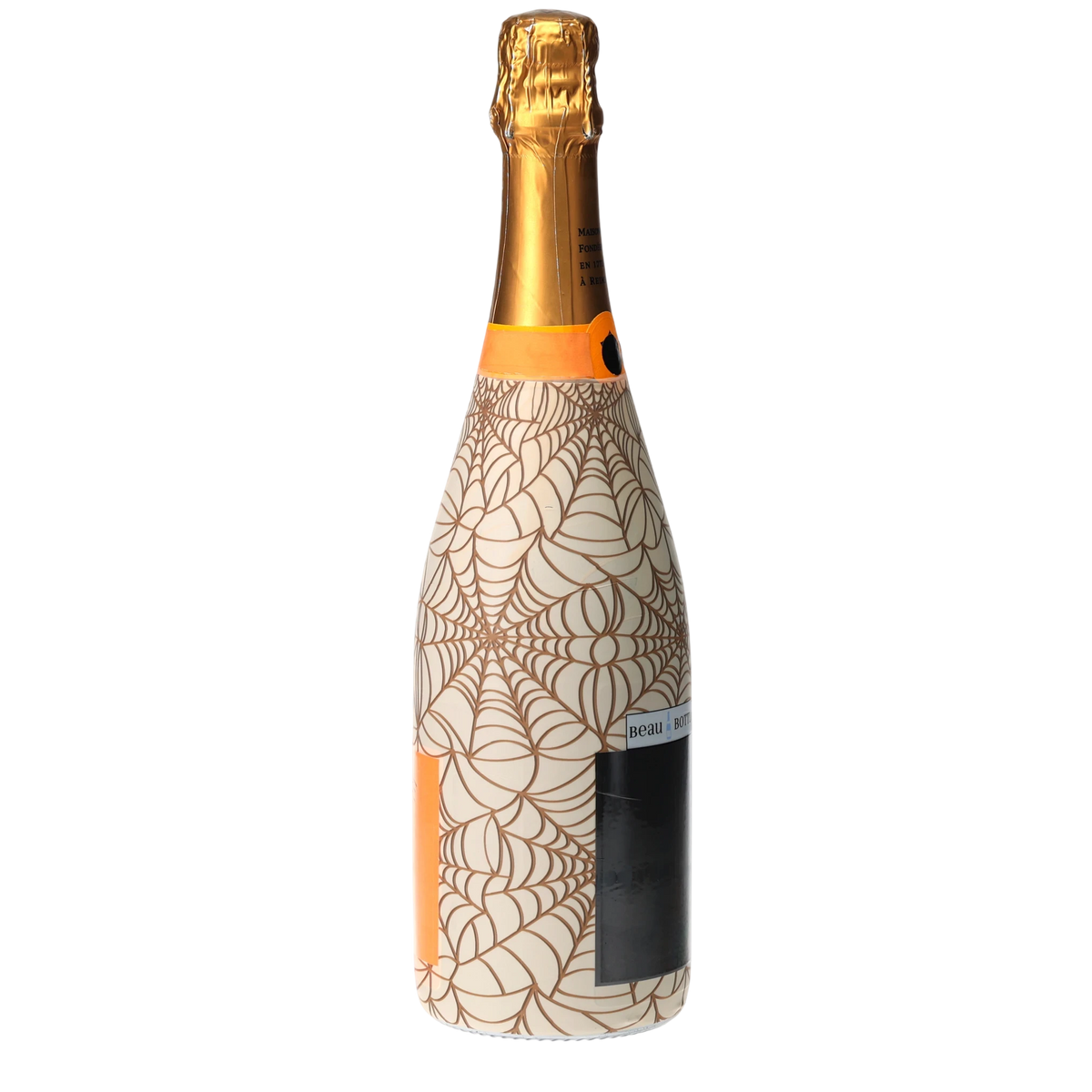 Autumn Web Champagne Bottle Wrap