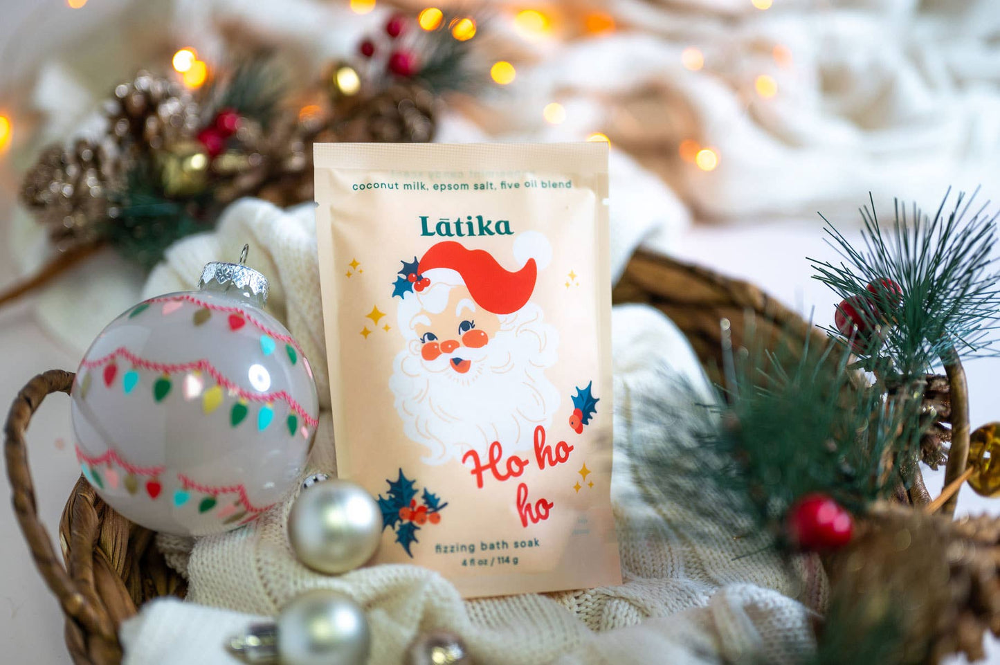 Santa Fizzing Bath Soak | Christmas Stocking Stuffer 🎄