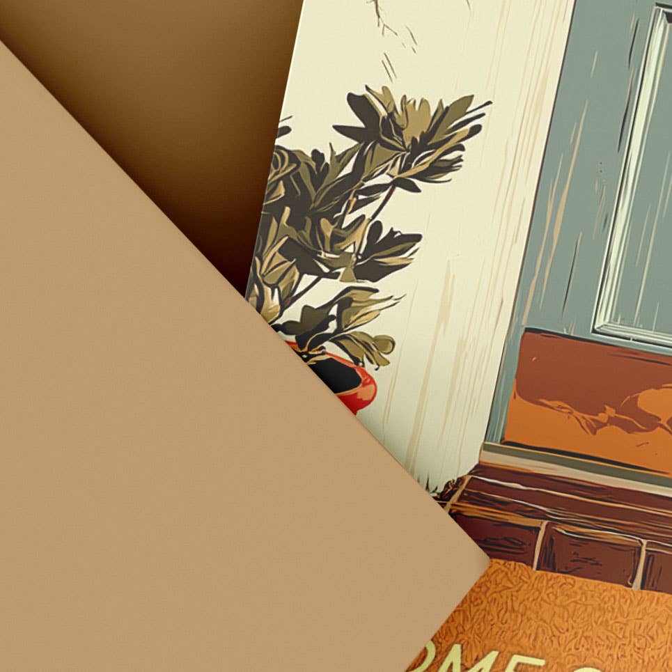 Home Sweet Home| Doormat Card, New Home, Congrats