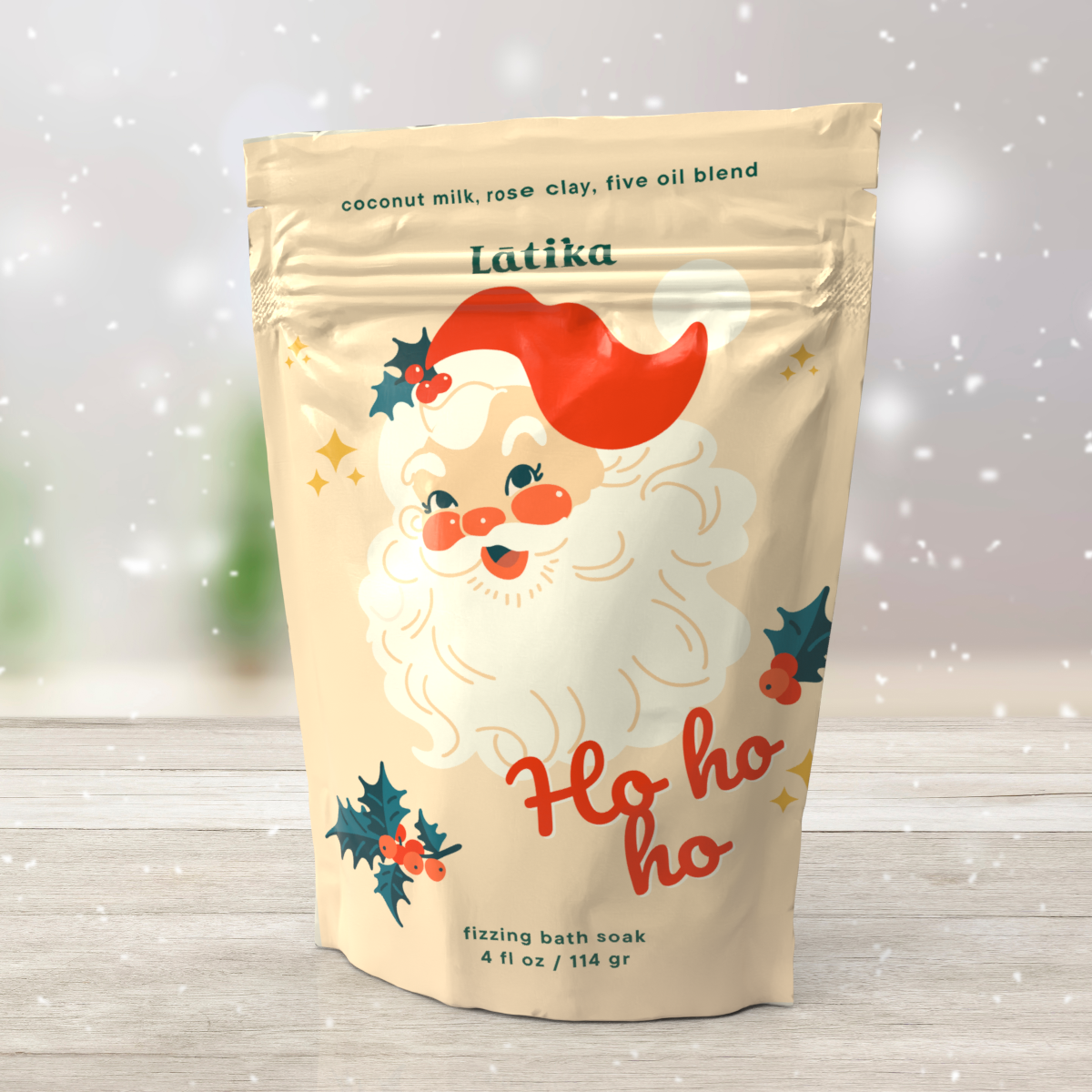 Santa Fizzing Bath Soak | Christmas Stocking Stuffer 🎄