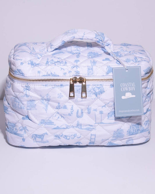 *NEW* Country & Coastal Toile Train Case