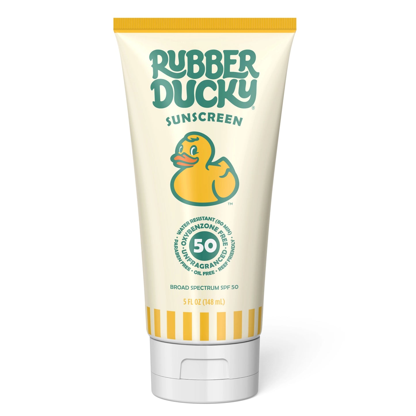SPF 50 Sunscreen Lotion, Rubber Ducky Brand, 5 oz