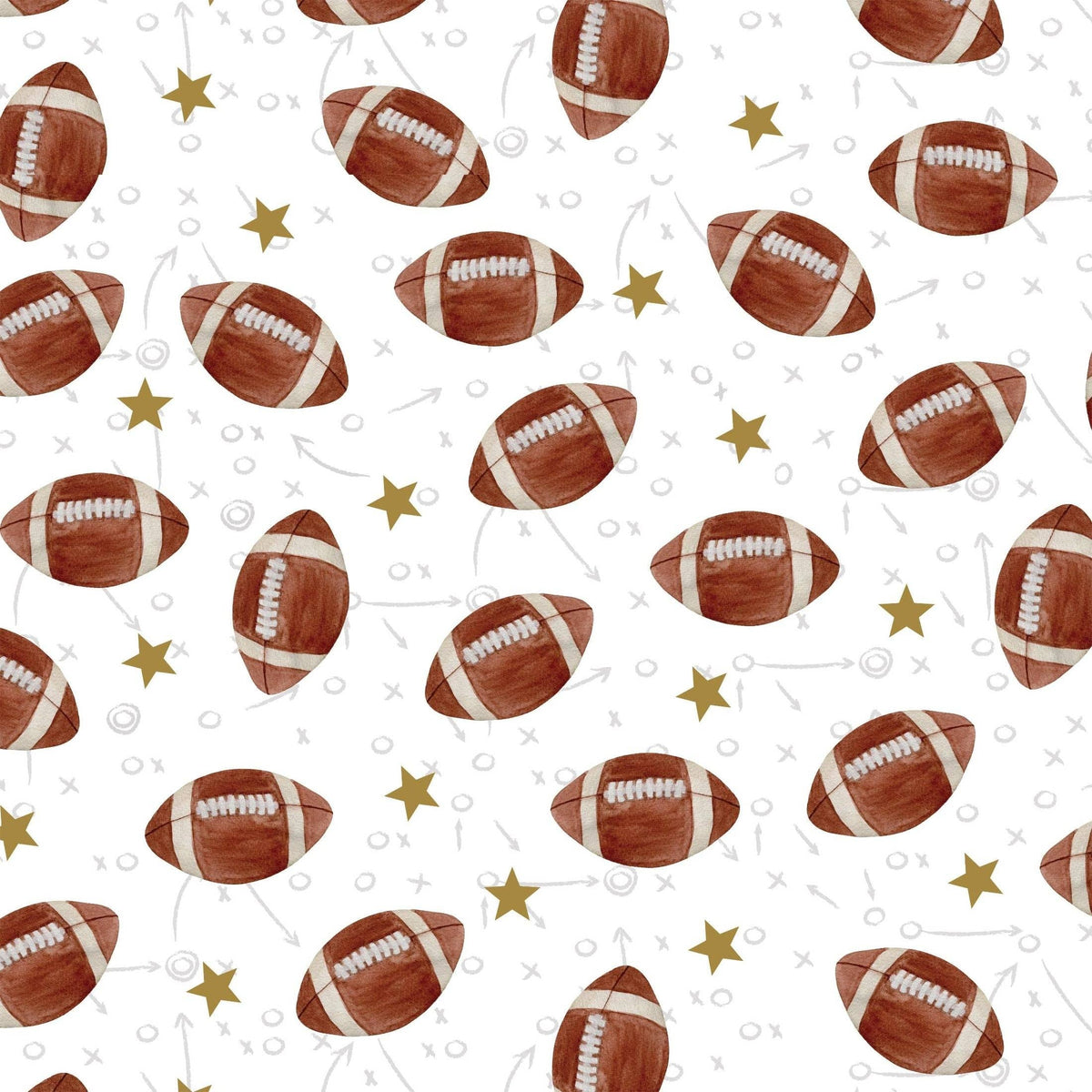Footballs Champagne Bottle Wrap
