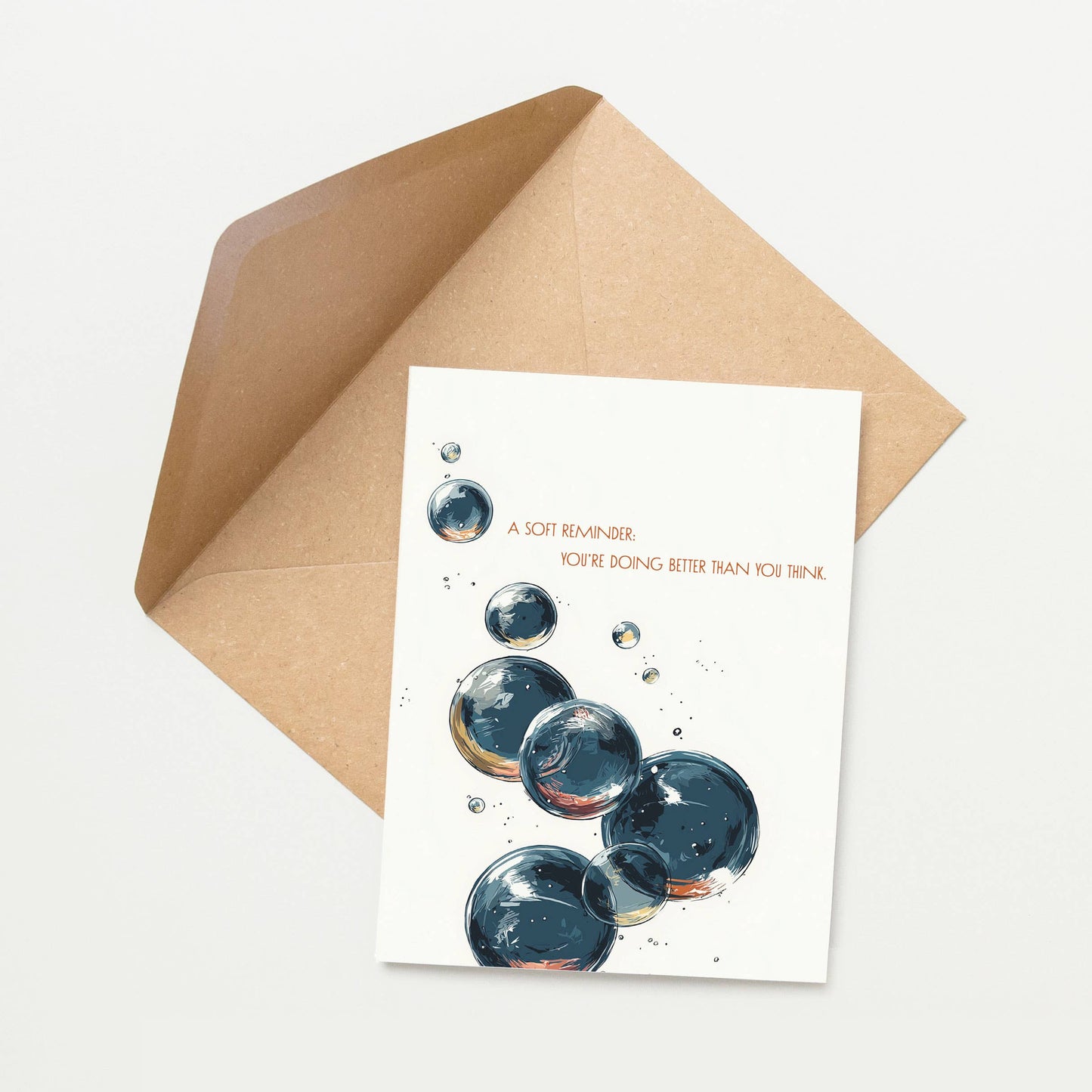 A Soft Reminder Card | Encouragement, Friendship, You Got This