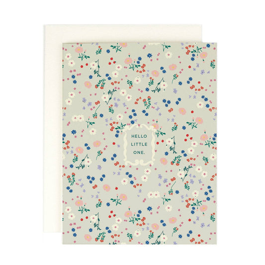 Hello Little One | Congratulations Baby Card