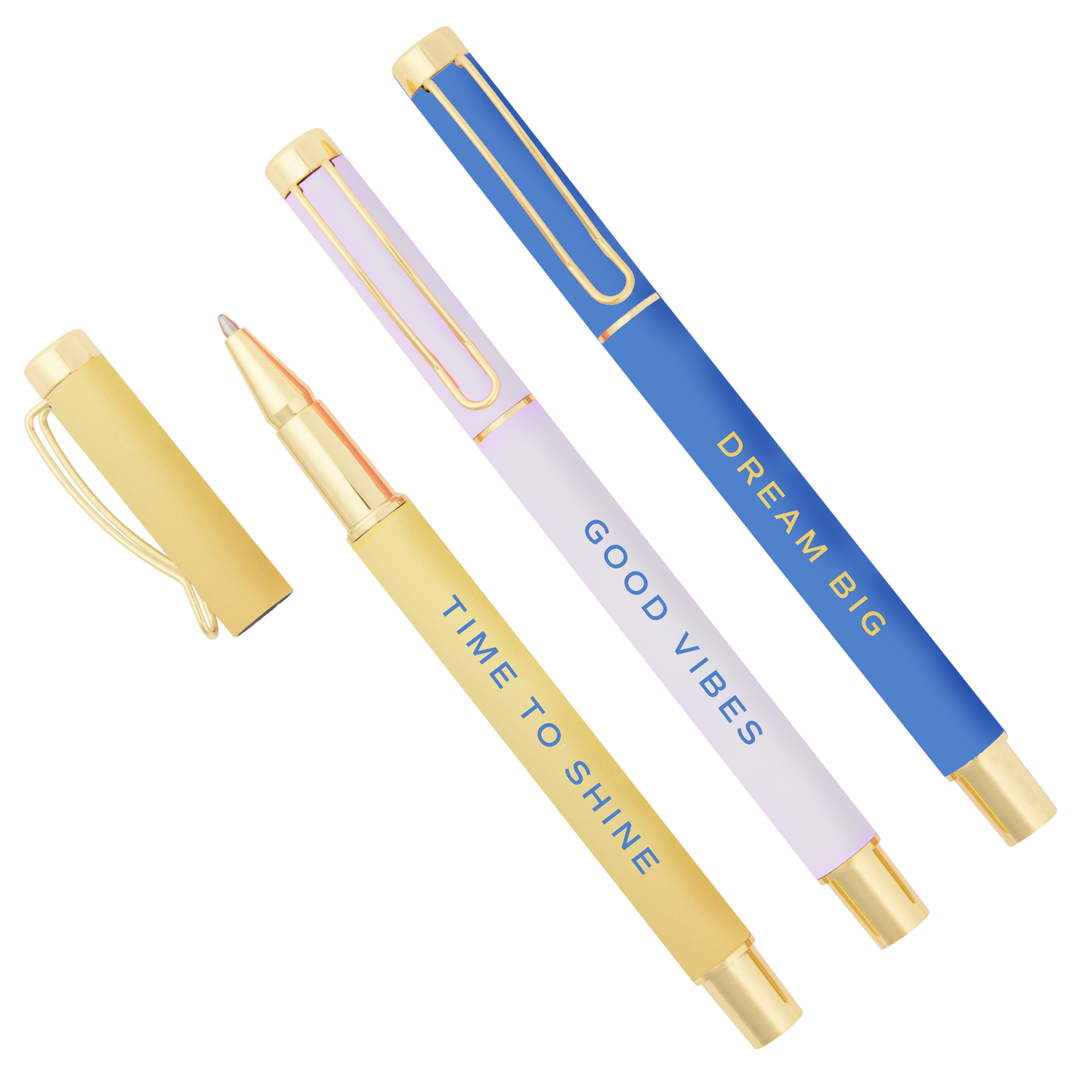 Good Vibes Metal Pen Set - Home Decor & Gifts