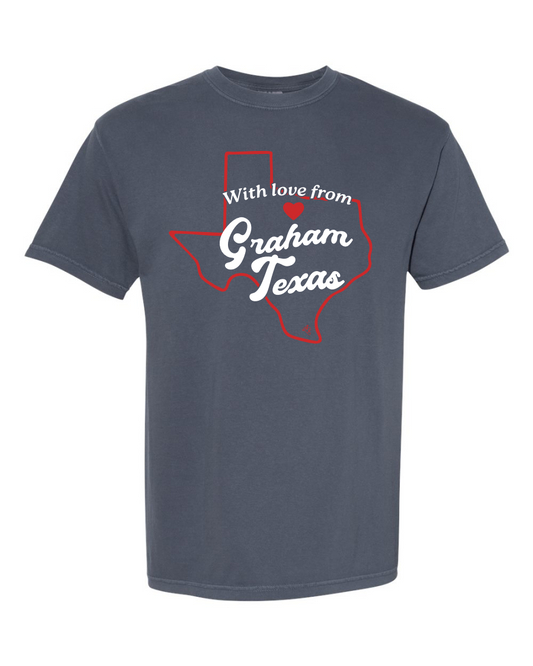 With Love from Graham Texas Tee
