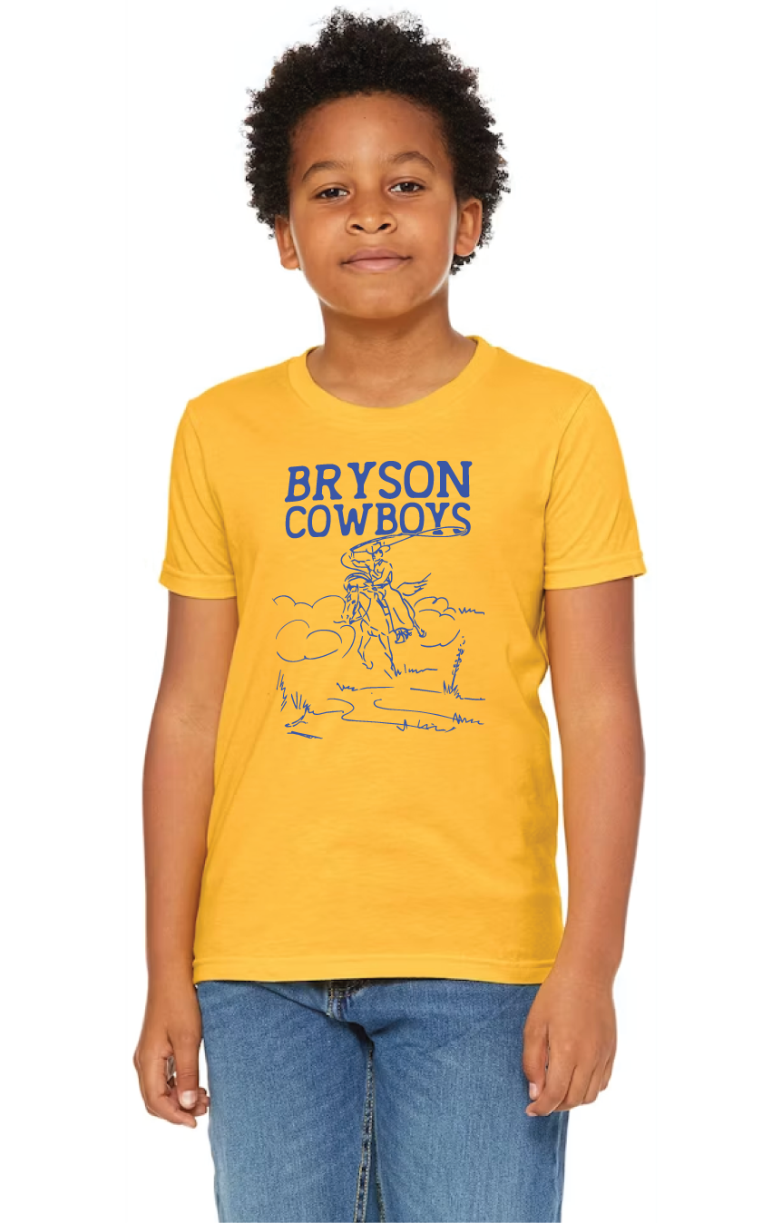 Bryson Youth Cowboys Tee