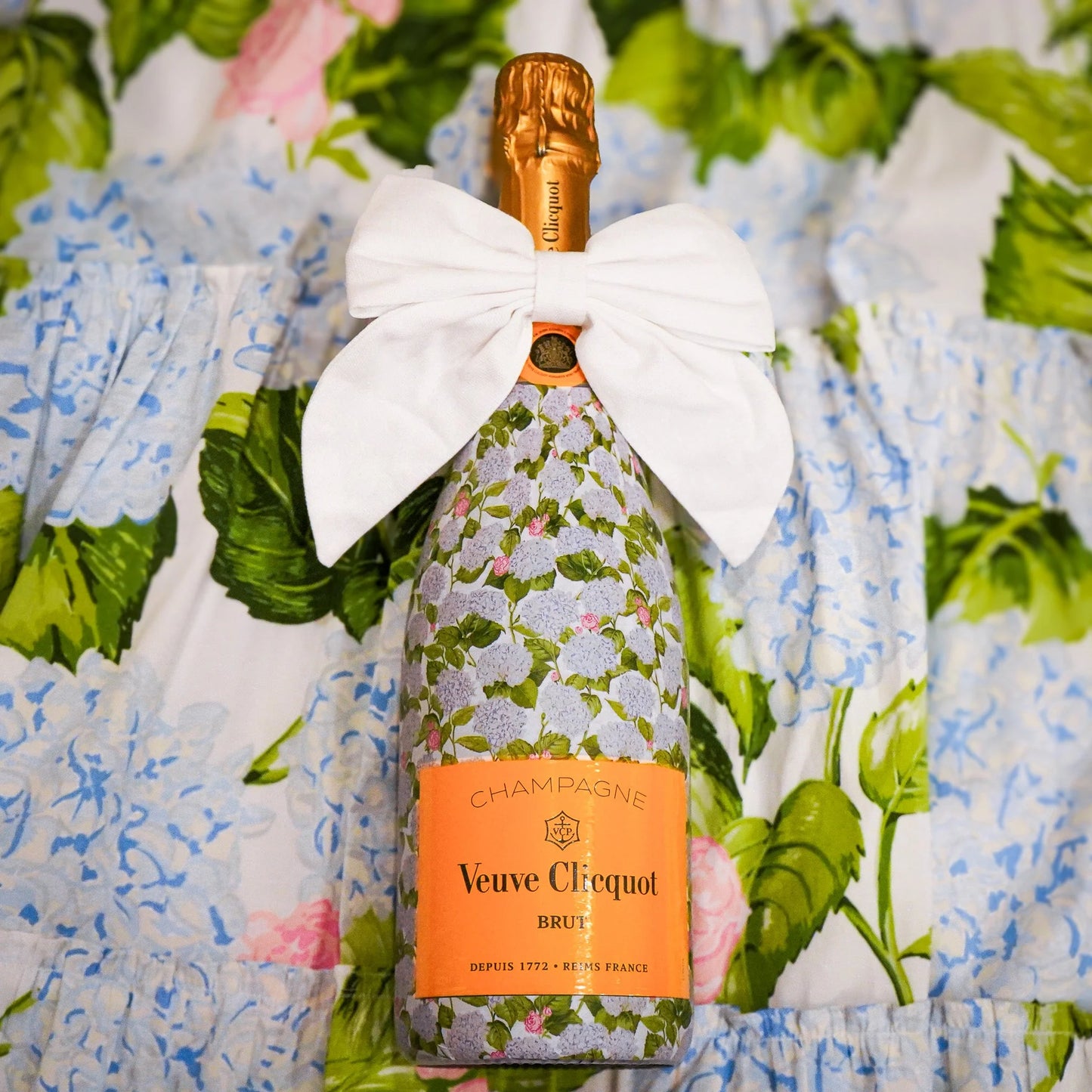 Beau Bottles x Sheridan French Collection | Classic Hydrangea | Prosecco Collection
