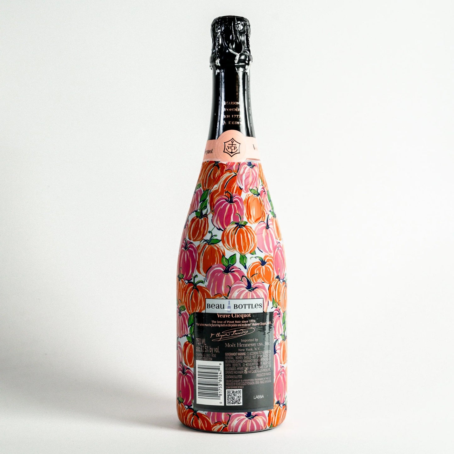 Pink & Orange Pumpkins | Champagne Collection