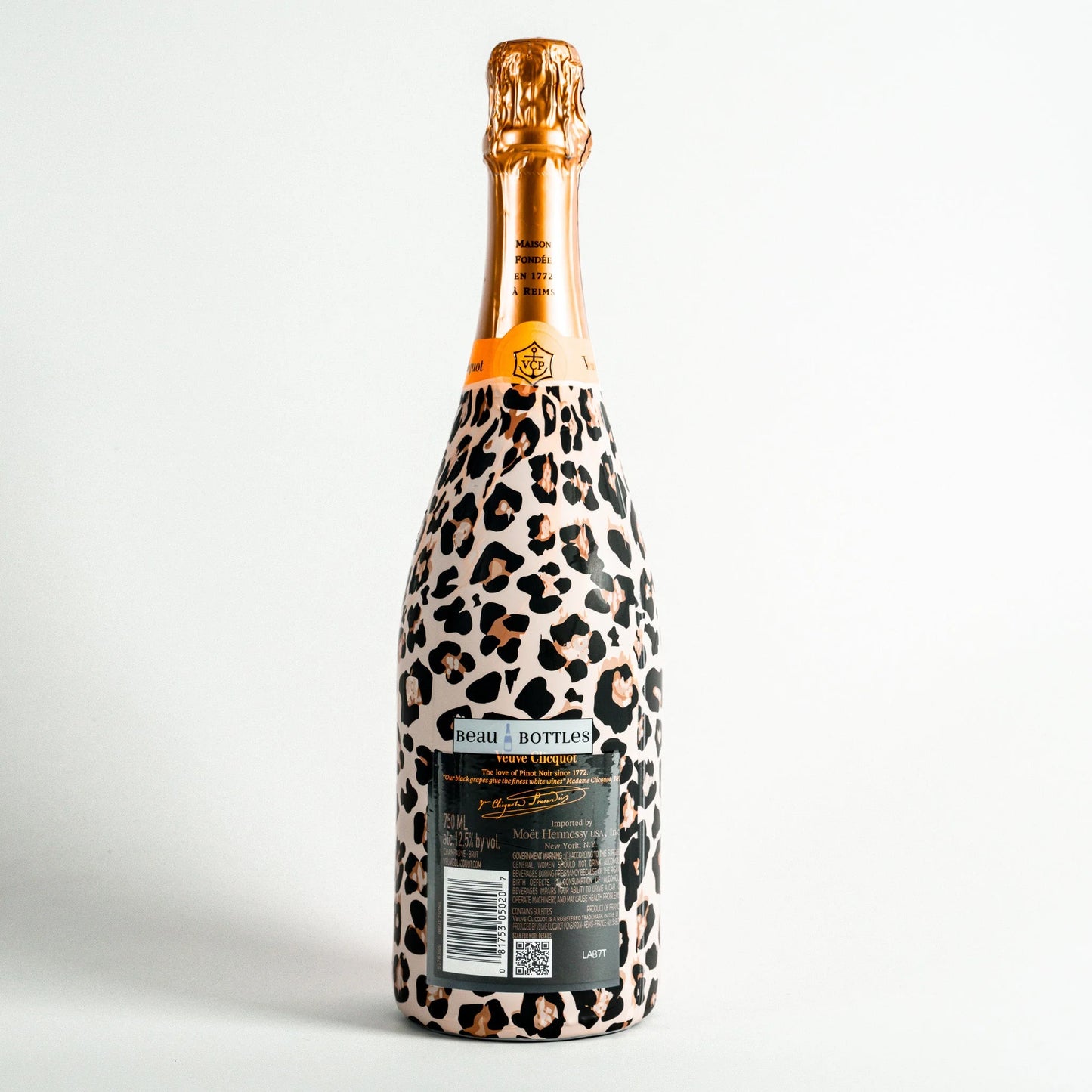 Leopard Tan Wrap - Champagne Collection