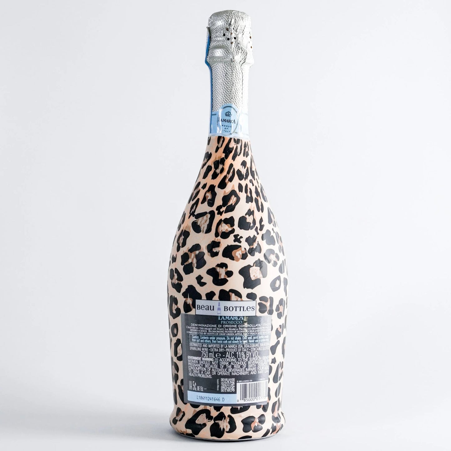 Leopard Tan Prosecco Wrap
