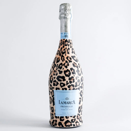 Leopard Tan Prosecco Wrap
