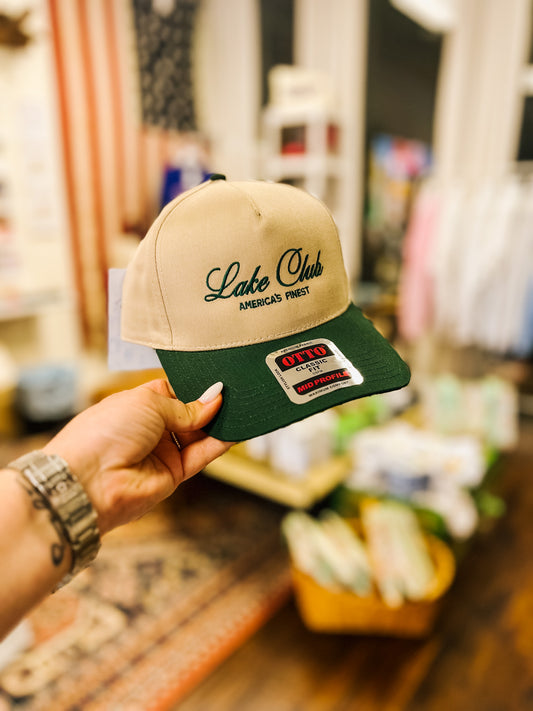 Lake Club | Khaki & Green