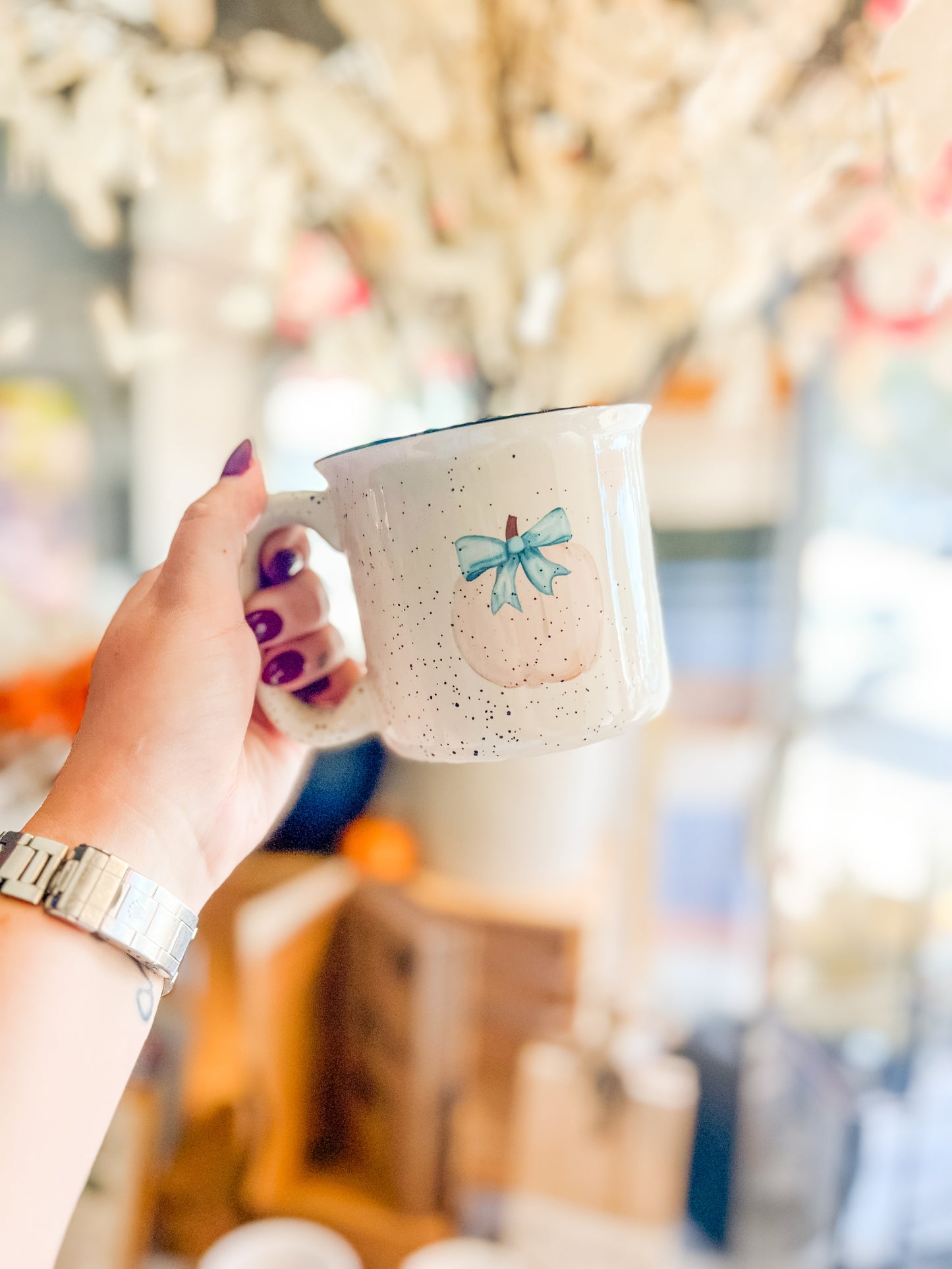 Pumpkin Campfire Mug
