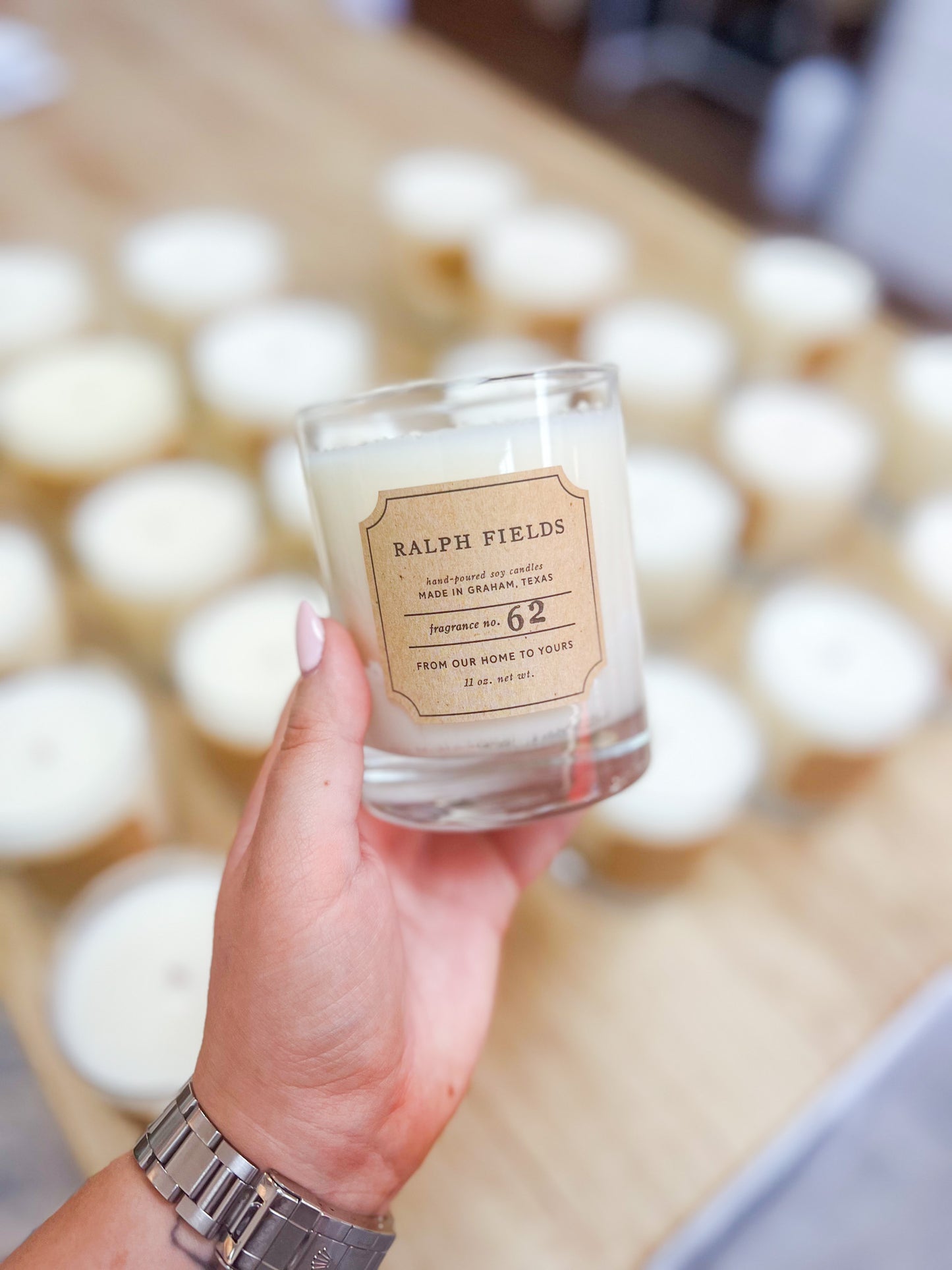 No. 62 Sandalwood & Patchouli | Ralph Fields Candles | 11 oz.