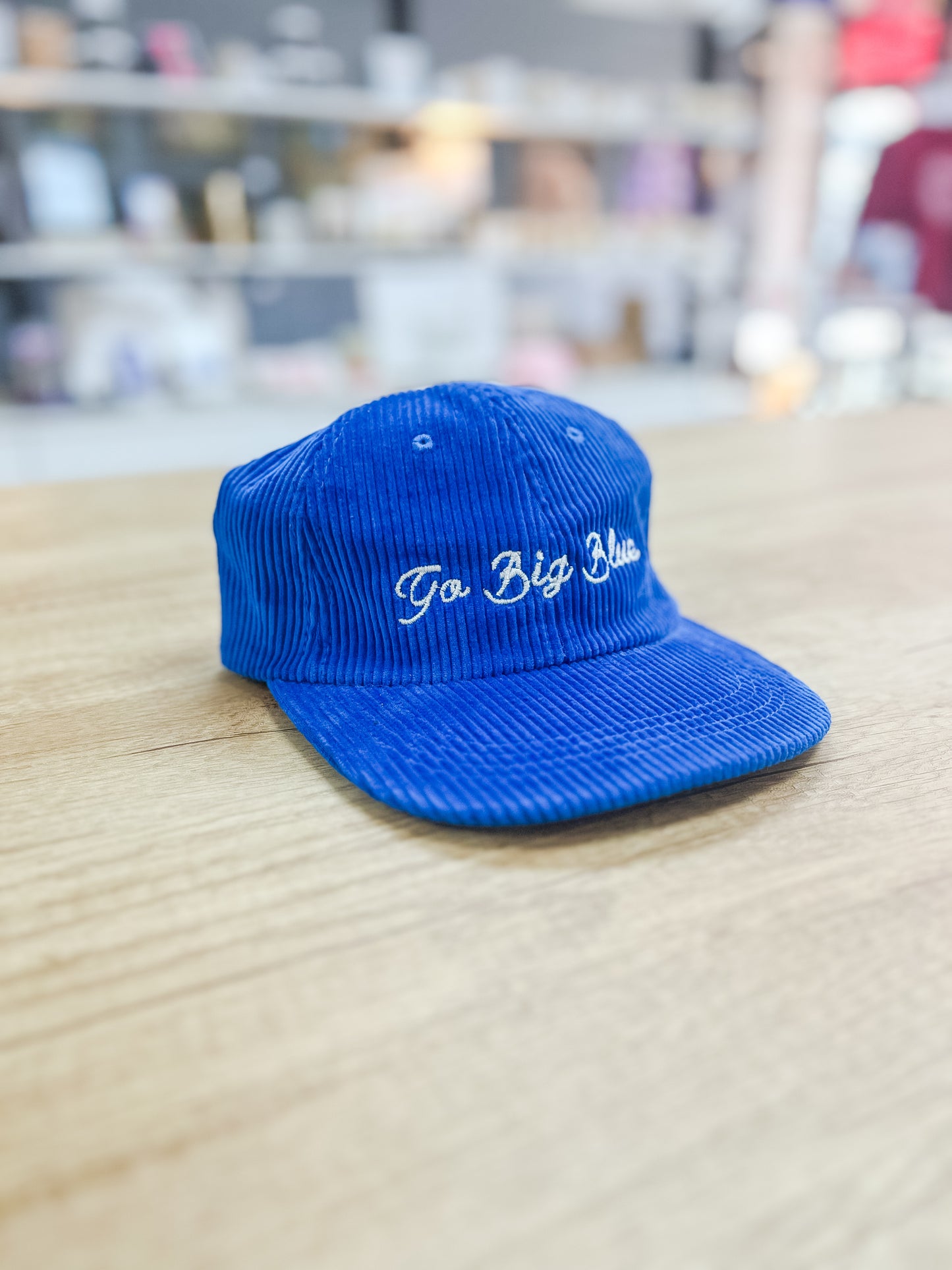 Go Big Blue Corduroy Dad Hat