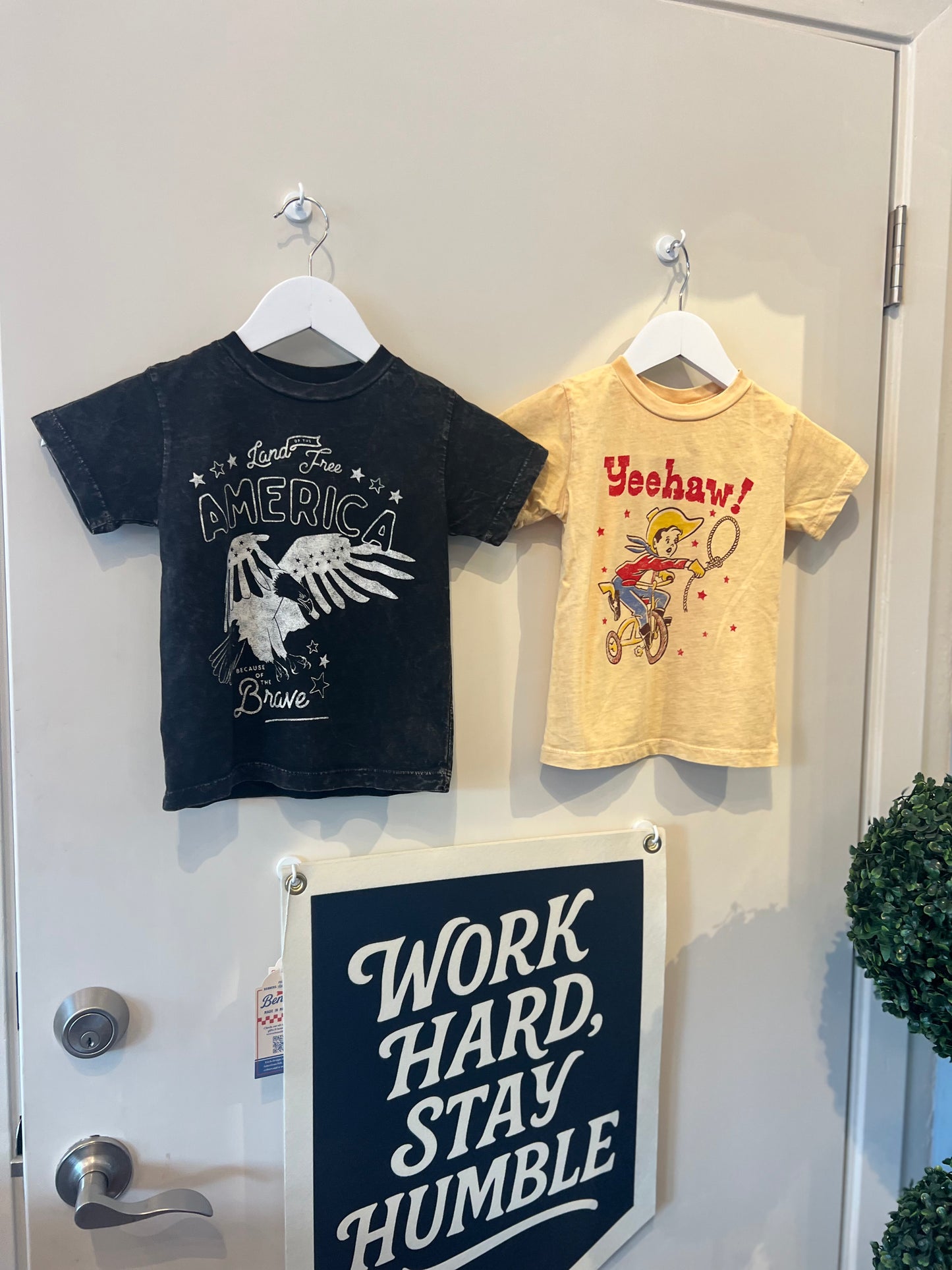LAND OF THE FREE Toddler Graphic Top