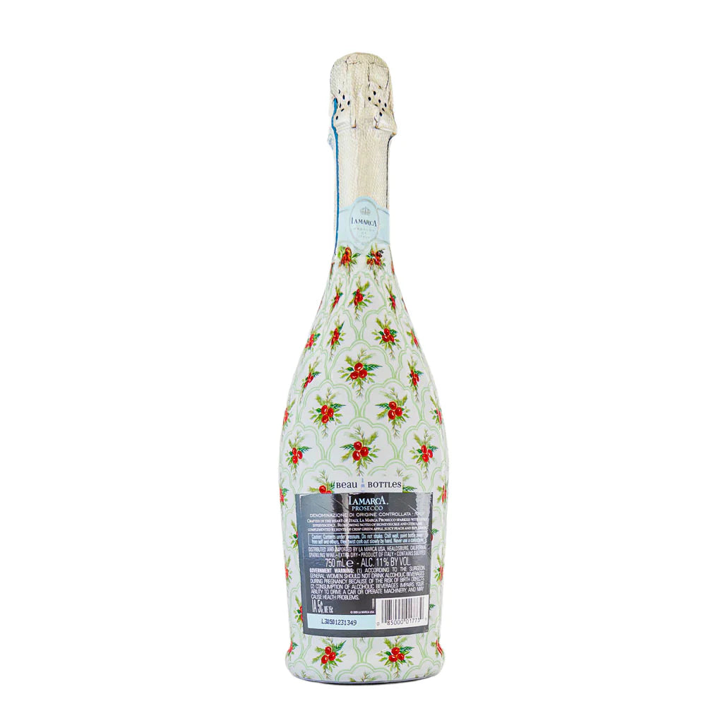 Beau Bottles Limited Edition Scalloped Christmas Berries- La Marca Edition