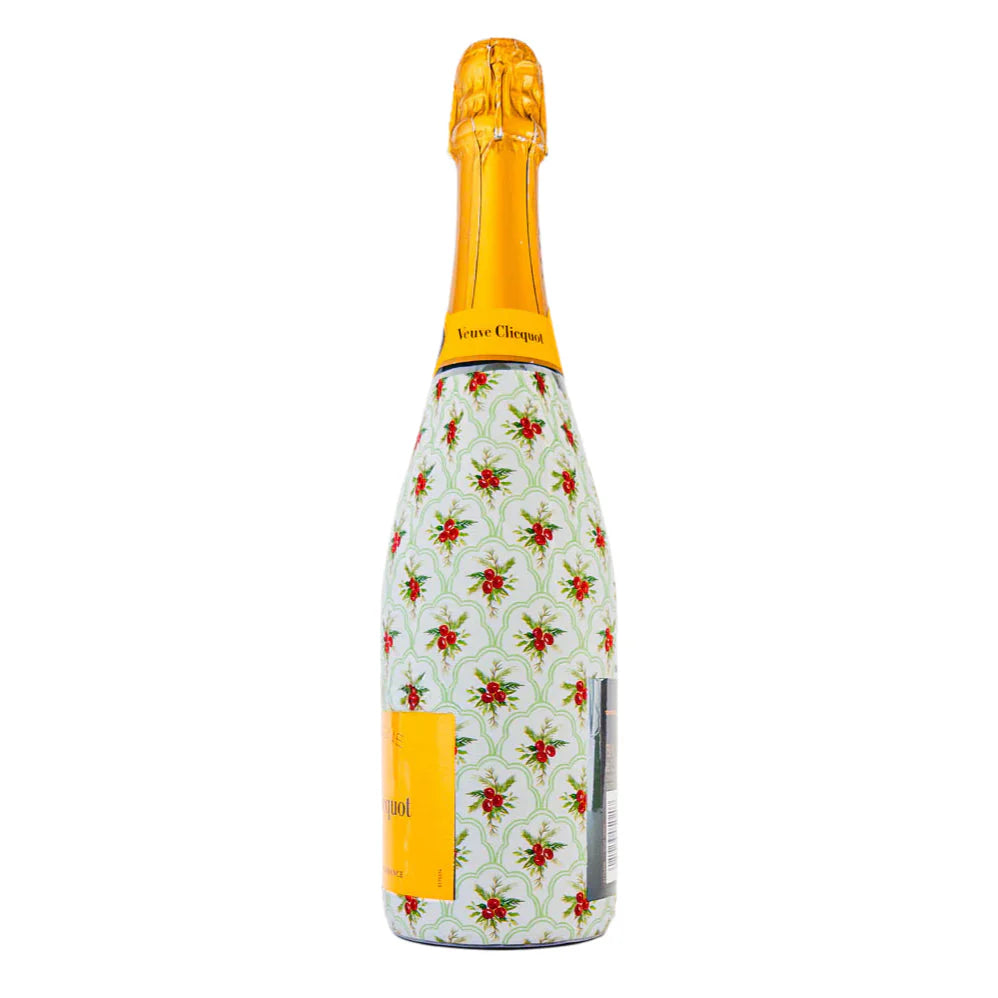Beau Bottles Limited Edition Scalloped Christmas Berries - Made For Veuve