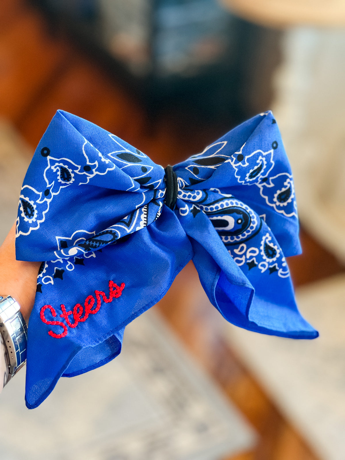 Chainstitch Bandana Bow