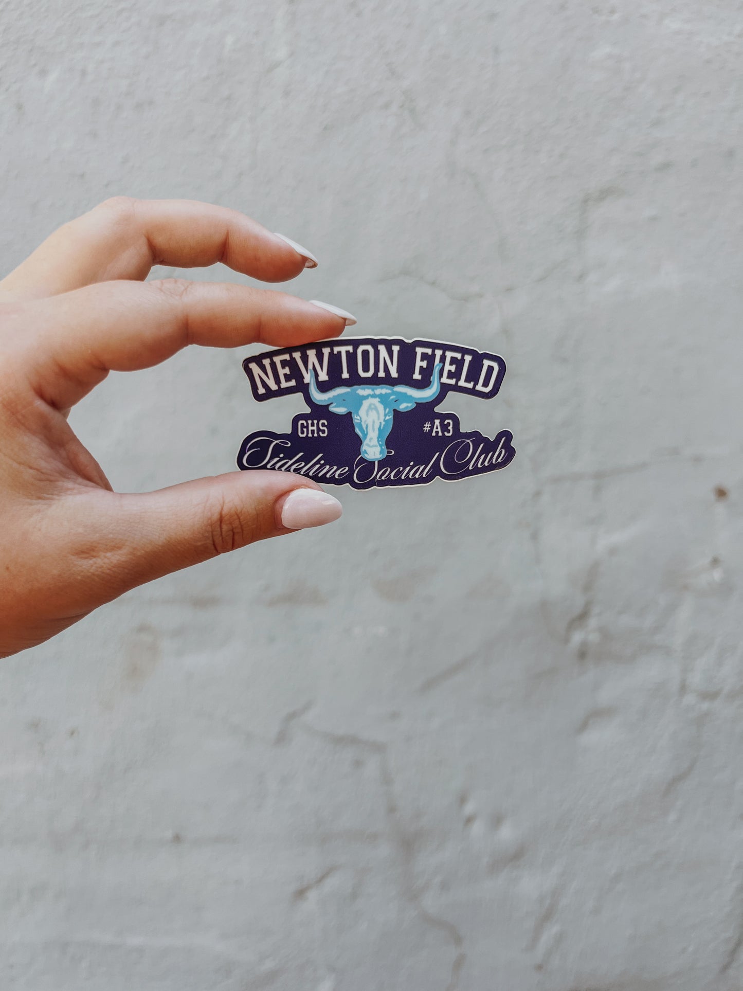 Newton Field Sticker