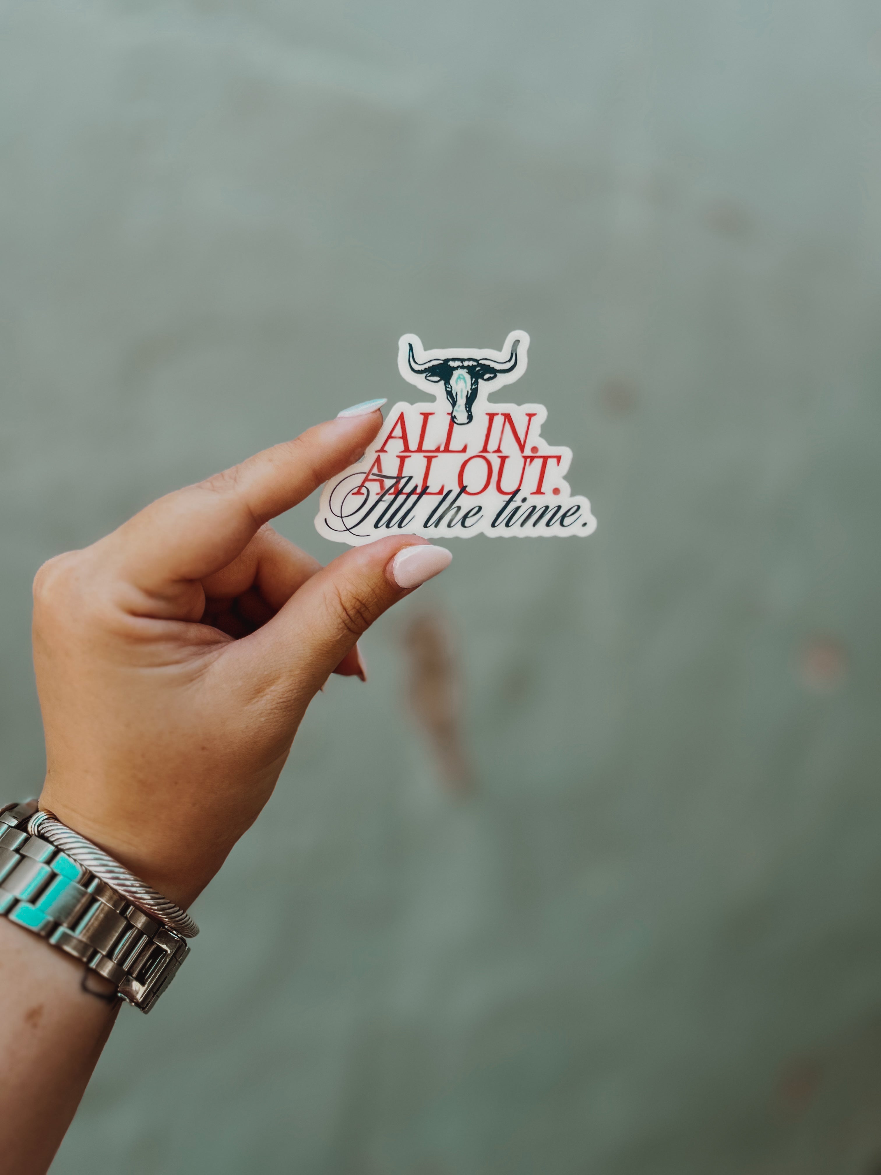 A3 Vintage Script Sticker – Agency of Saints