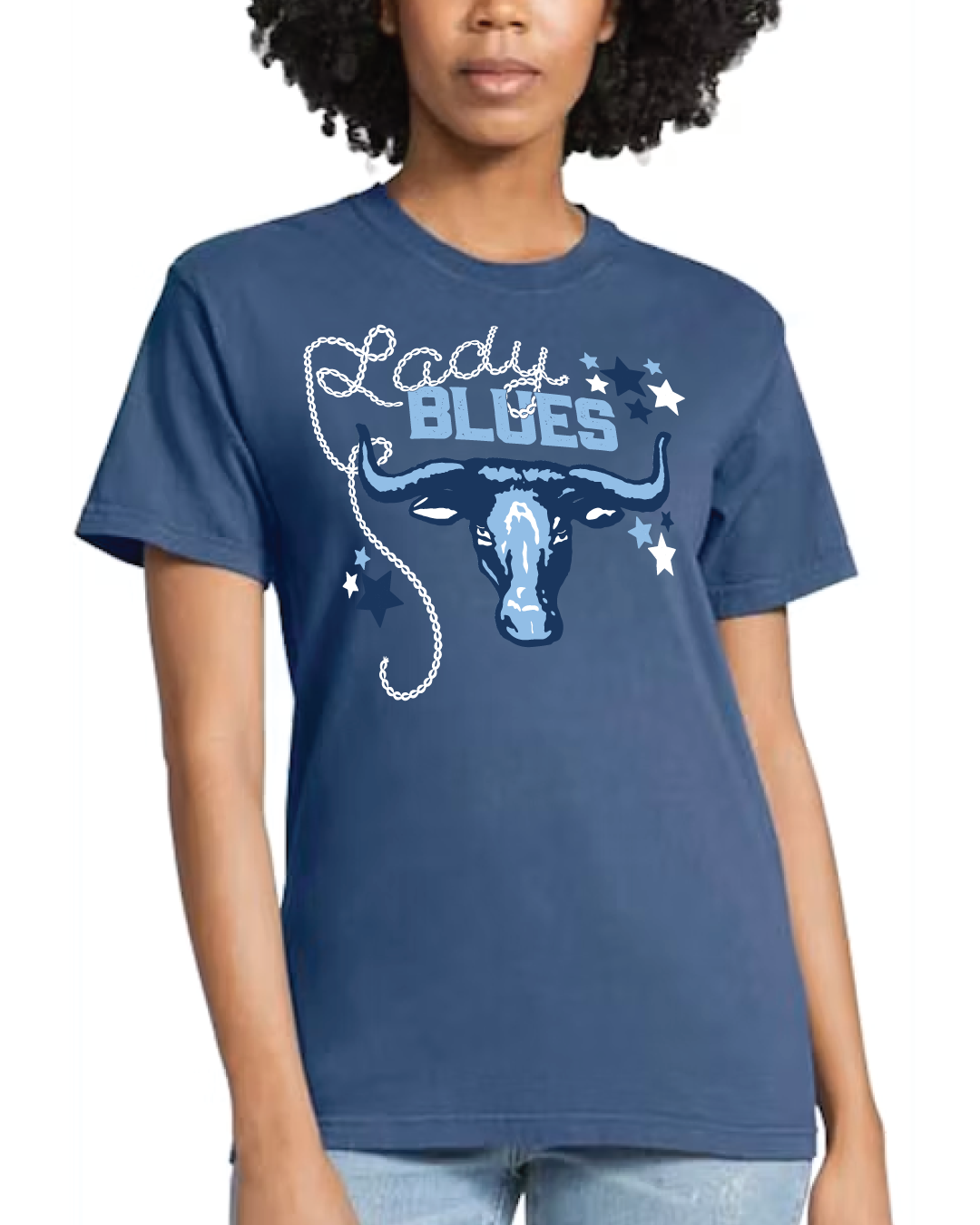 Lady Blues Rope Tee