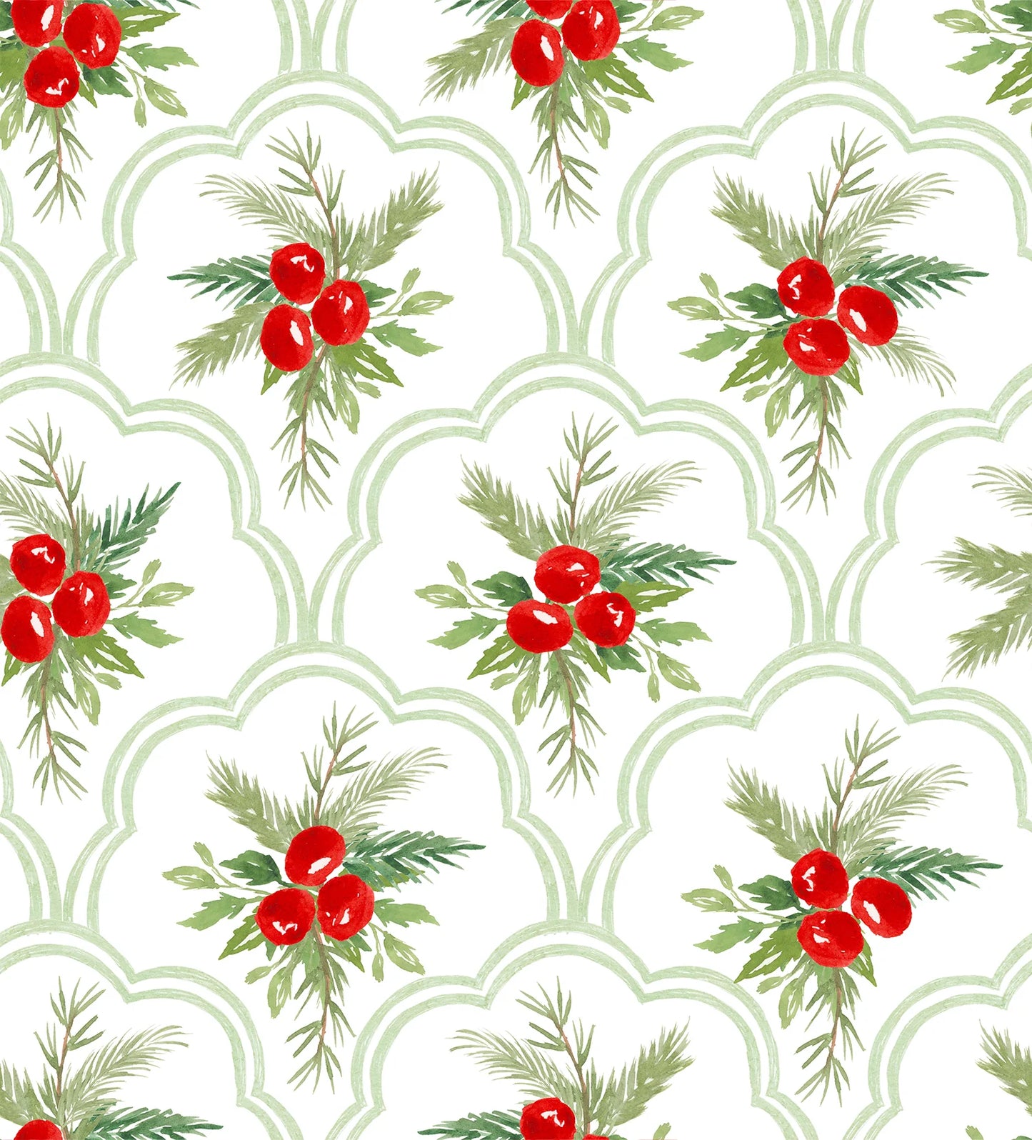 Beau Bottles Limited Edition Scalloped Christmas Berries- La Marca Edition