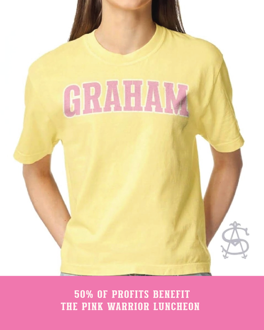 Butter Yellow Graham Comfort Colors Boxy Tee