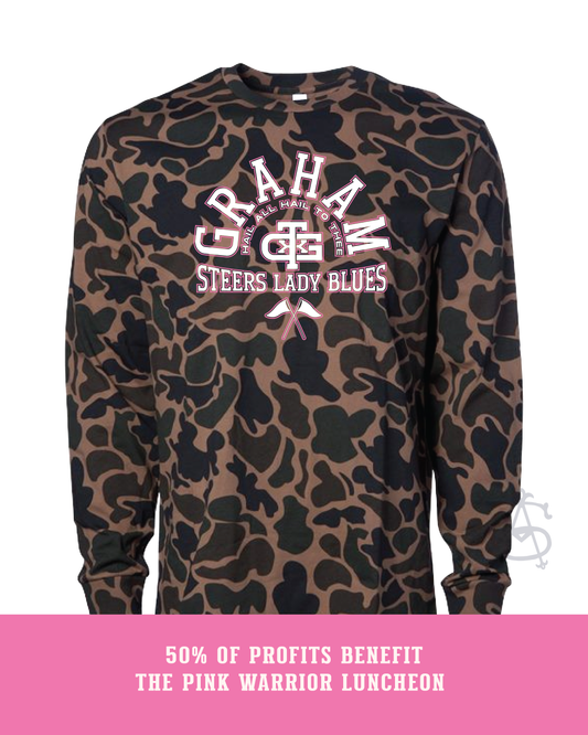 Duck Camo Pink Out Long Sleeve Tee