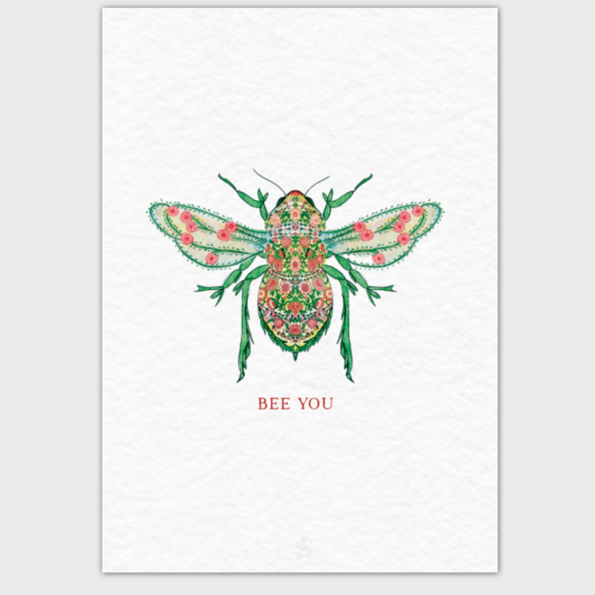 Bee You Inspirational Greeting Card