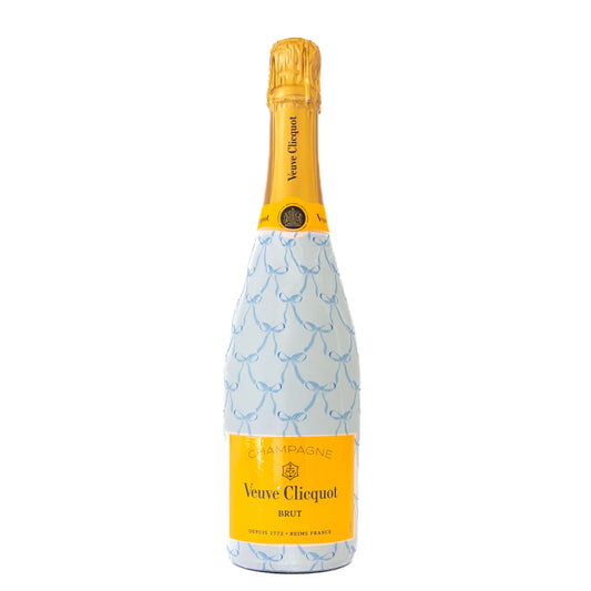 Beau Bottles Grandmillenial Blue Bows - Veuve Edition