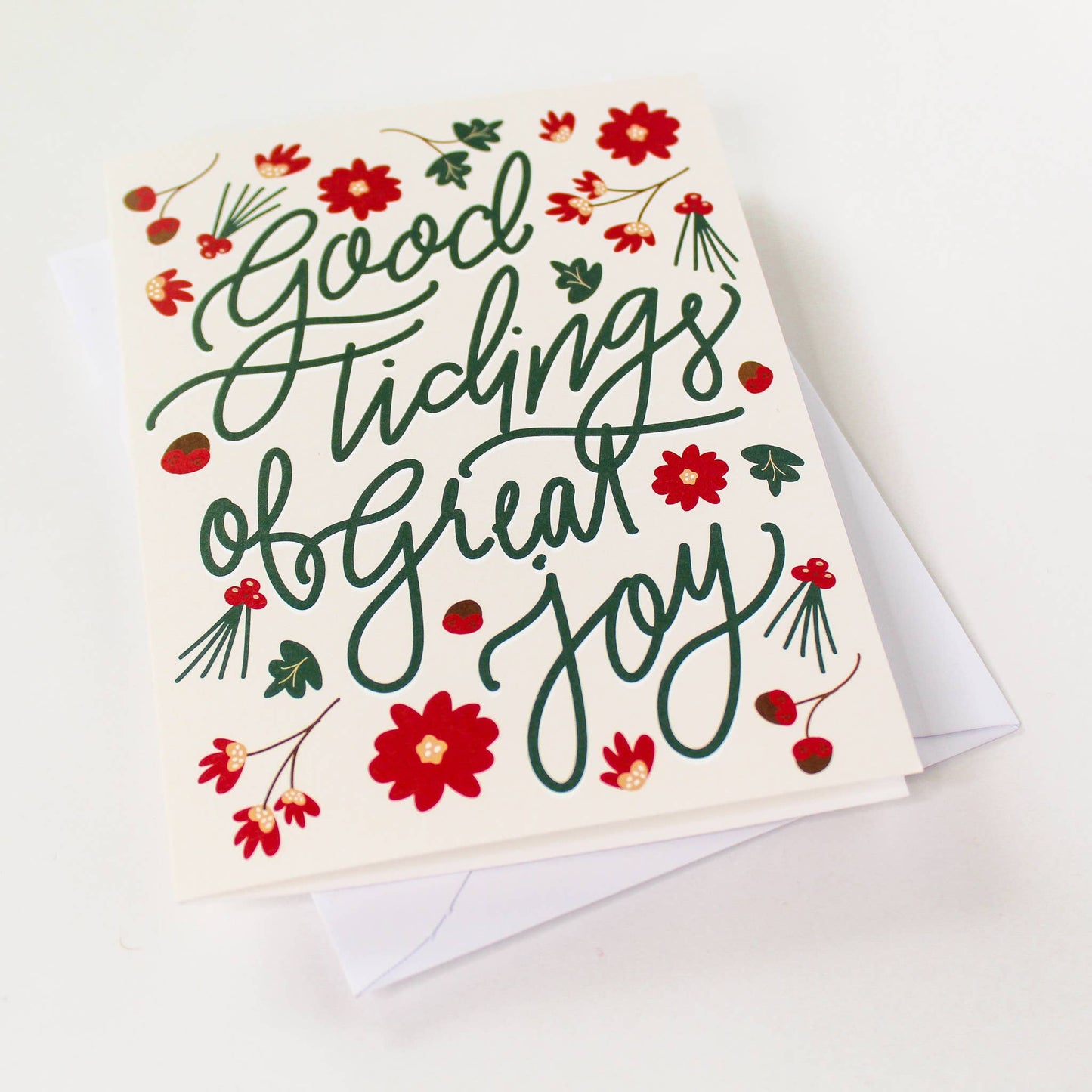 Good Tidings of Great Joy | Christmas Card with Envelope