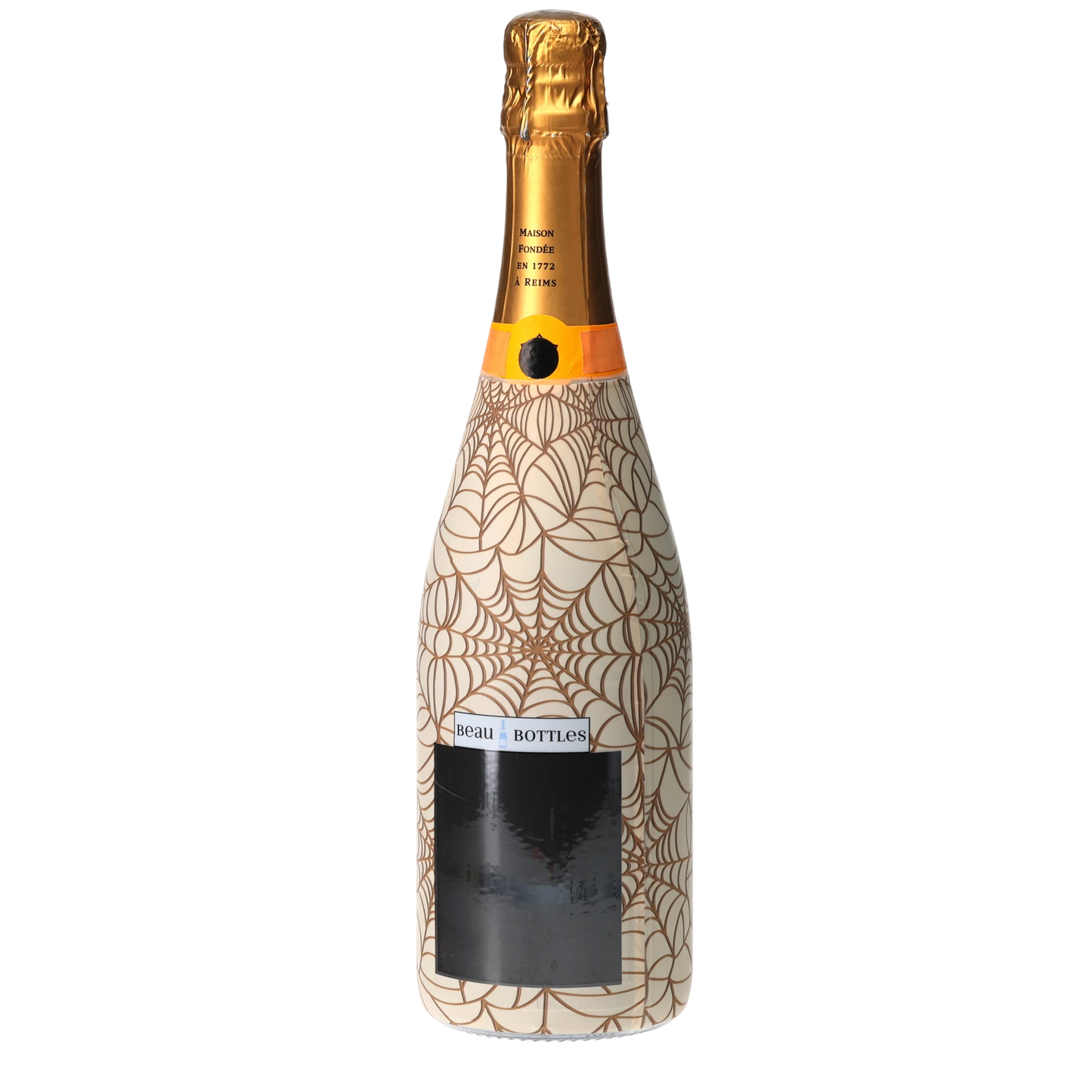 Autumn Web Champagne Bottle Wrap