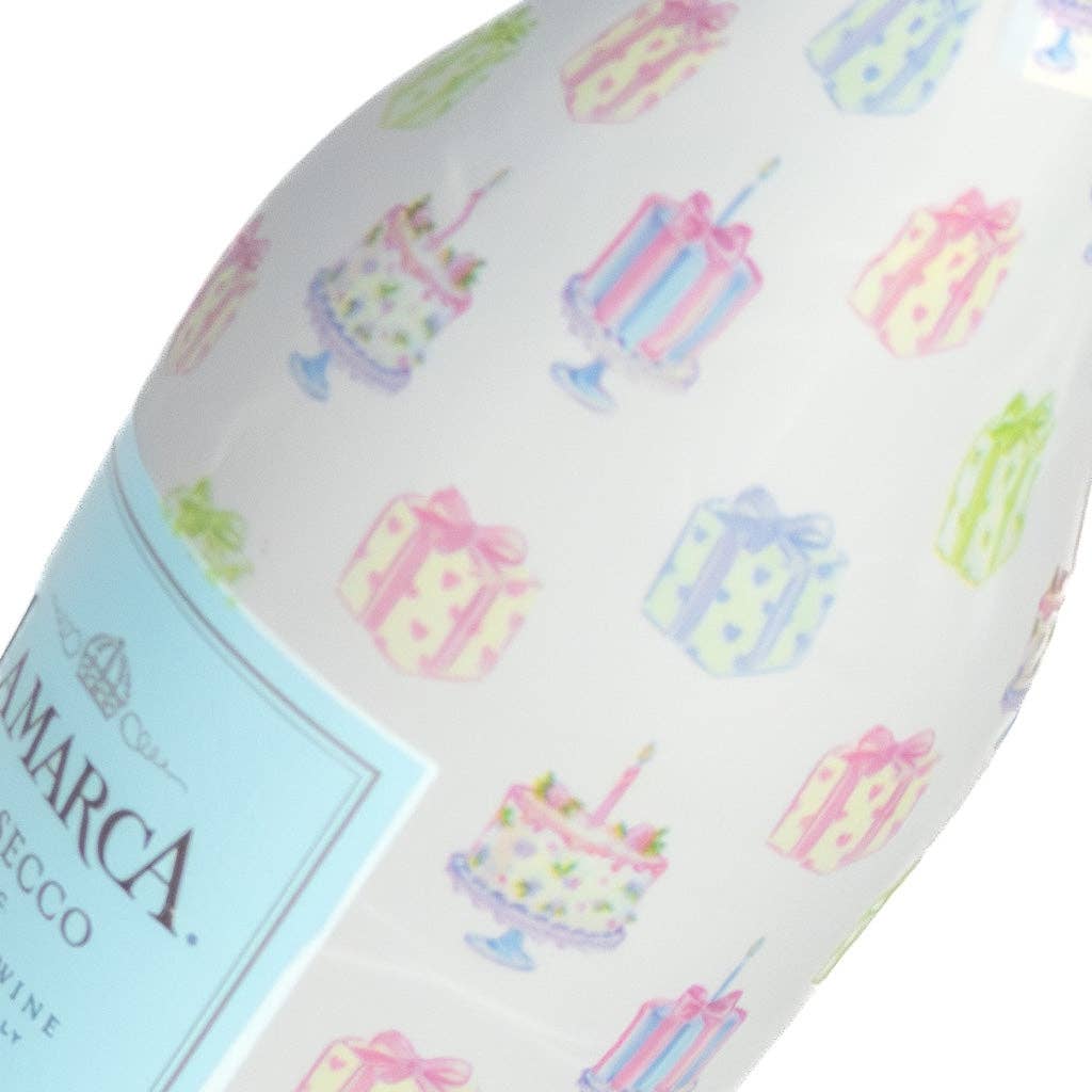 Beau Bottles Pastel Birthday Cakes & Presents - MINI Prosecco Collection - Six Pack