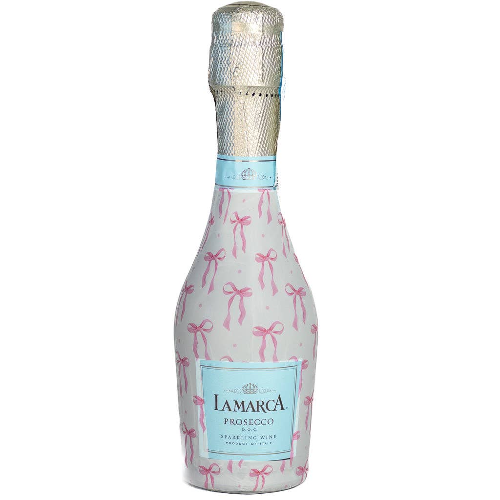 Beau Bottles Pink Bows - MINI Prosecco Collection - Six Pack