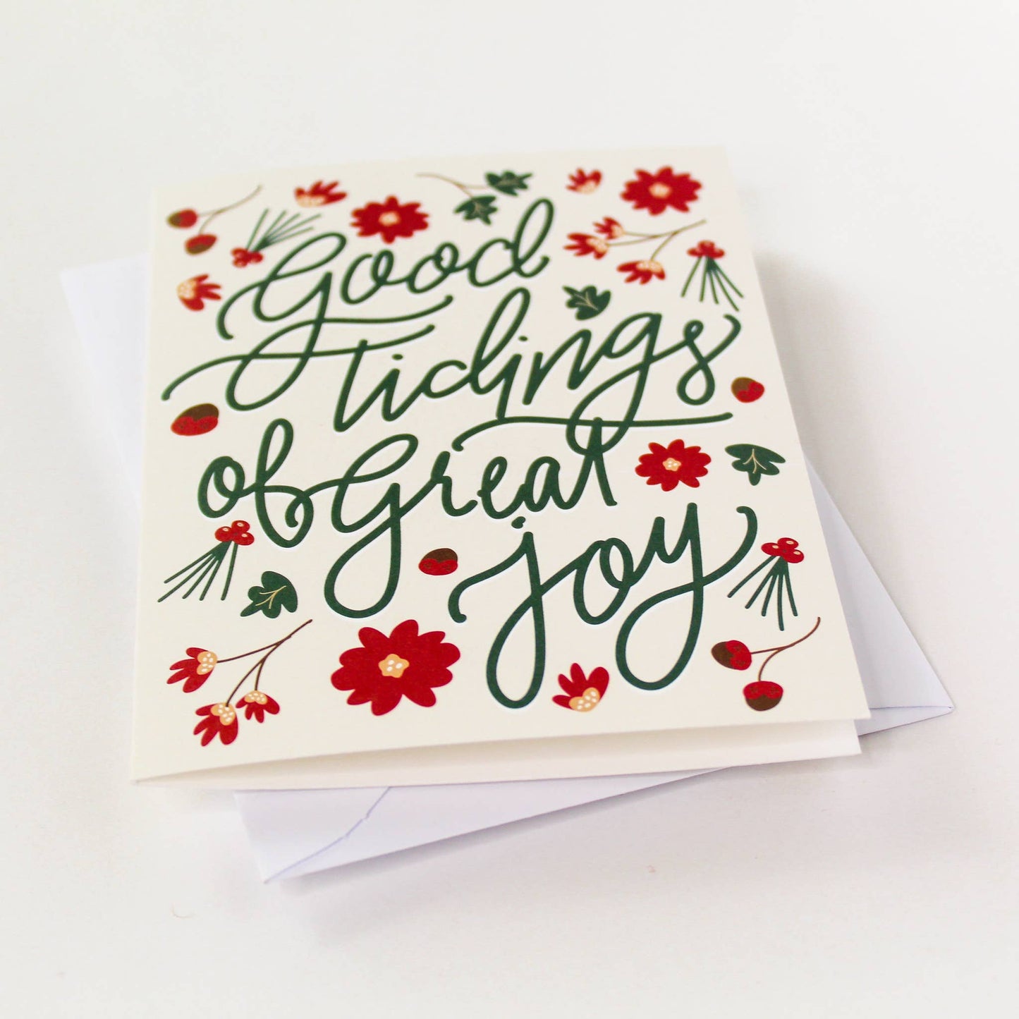Good Tidings of Great Joy | Christmas Card with Envelope