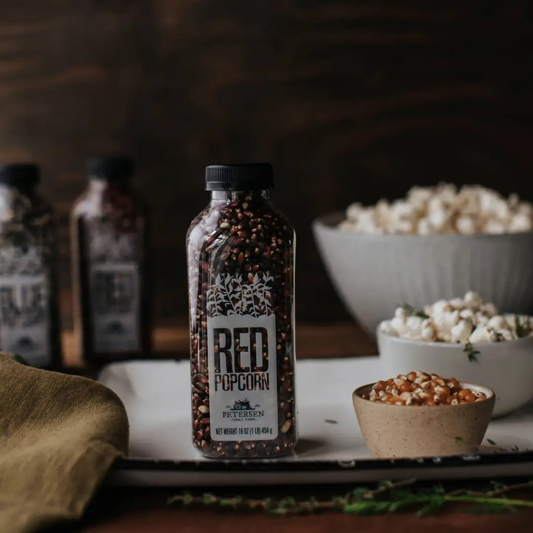 Red Popcorn Kernels | Non GMO | No Dye | Made in USA