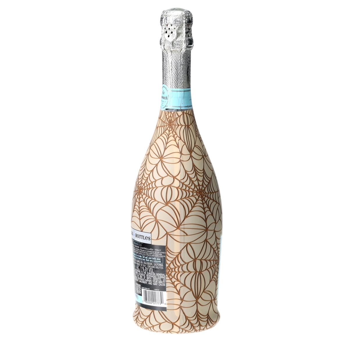 Autumn Web Prosecco Bottle Wrap
