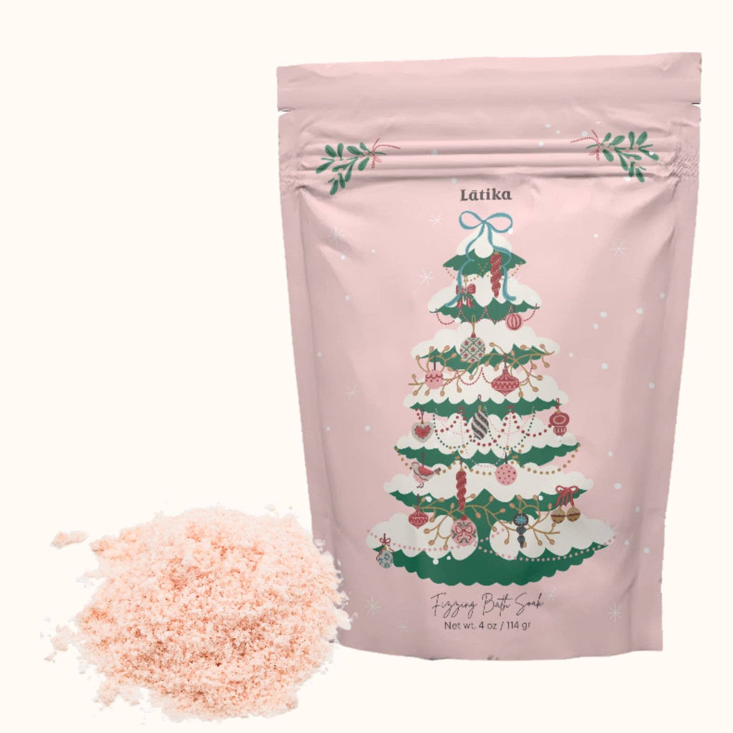 Pink Christmas🎄 Fizzing Bath Soak