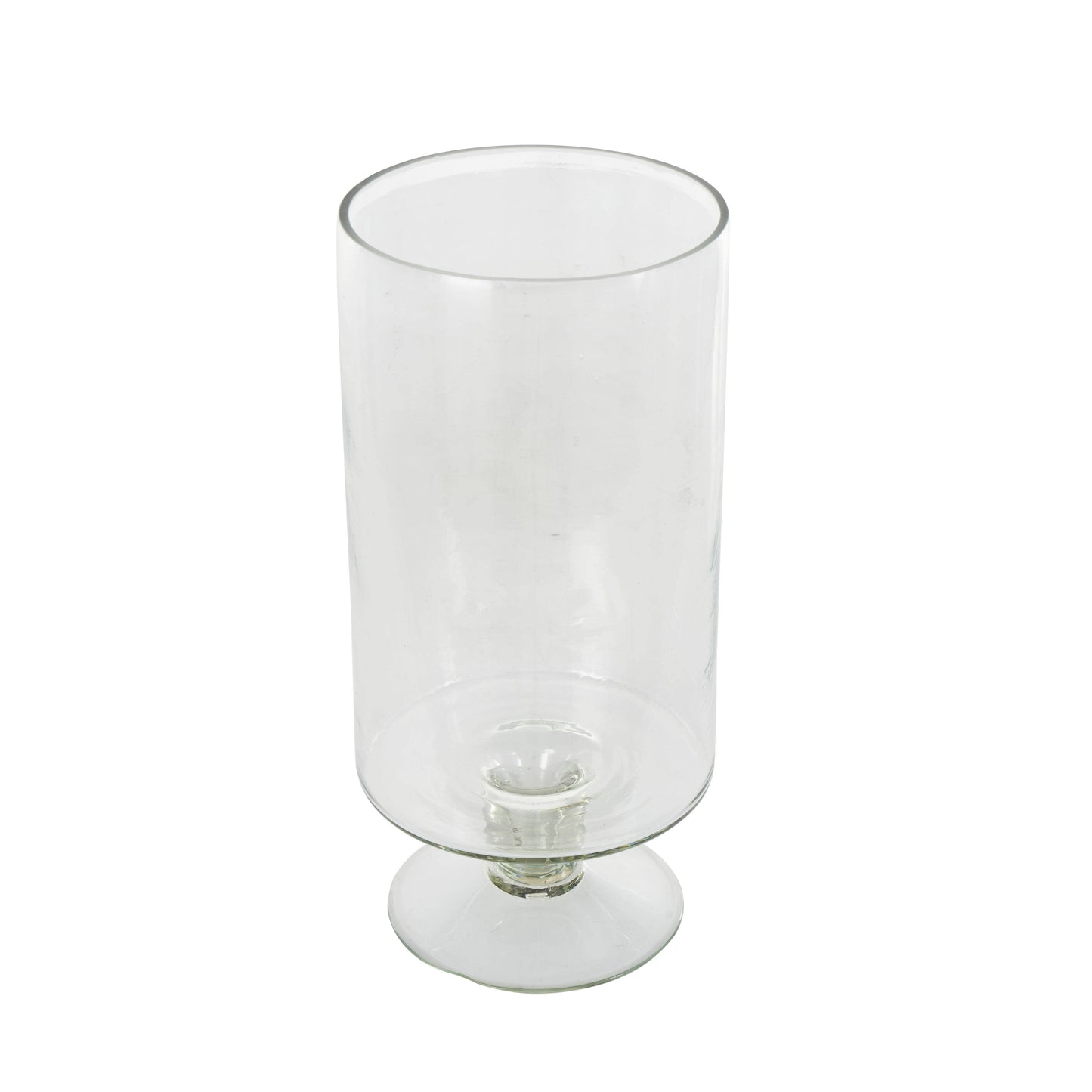 Modern Clear Glass Candle Holder