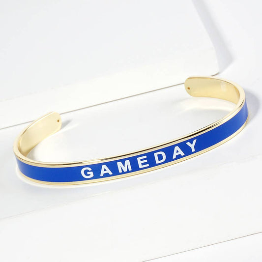 GAMEDAY Enamel Cuff Bracelet